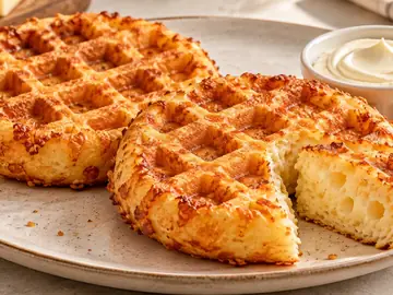 Waffle de Pão de Queijo